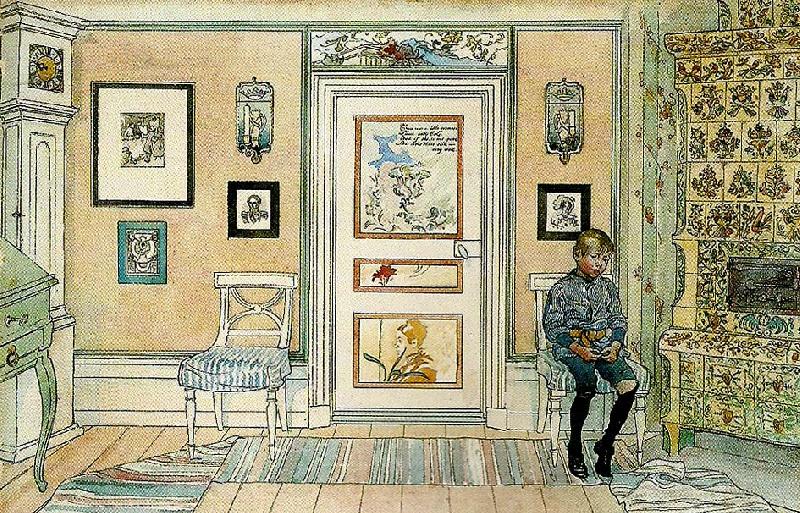 Carl Larsson skamvran France oil painting art